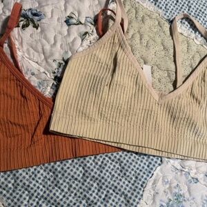 Set of Two Colsie Bralettes | Large